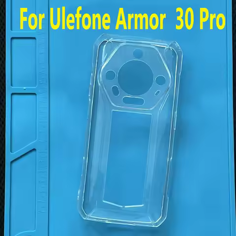 KOSPPLHZ Soft Silicone For Ulefone Armor 30 Pro Phone Case Clear Cover Transparent Protective Case C
