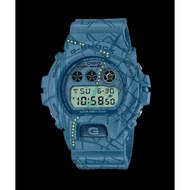 Casio G-Shock DW-6900SBY-2 Retro 90s Street Culture Treasure Hunt Series Blue Resin Band Digital Unisex Watch dw-6900