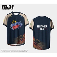 Bainun Run 5KM Finisher Sublimation Jersey Quick Dry Event Running Tee Malaysia