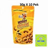Mr Best Honey Cashew Nut 30gX10Pek(1 Beg)