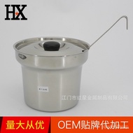 Stainless Steel Pot Thick Soup Pot Large Capacity Soup Pot Stainless Steel Barrel Steamer Instant Noodle Pot Soup Pot Co