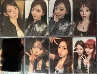出 或換其他允真 Lesserafim Easy Crazy Hot Yunjin Kazuha Chaewon Eunchae Sakura photocard  小卡 Lesserafim