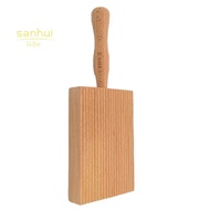 Pasta Making Board, Gnocchi Board, Beech Wood Gnocchi Board Butter Board Dough Scraper for Pasta and