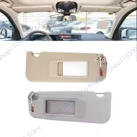 Front Sun Visor For BMW 3 X1 Series E84 E90 E90N E91 E91N Sun Visor Cover with Mirror Car Accessorie