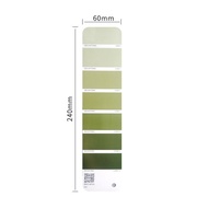 Color through 2188 Color Swatch Standard CMYK Printing Ink Clothing Design Pantone Color Lemon Green