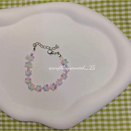 Flowers rainbow bracelet | Beads beads | Beads bracelet | Bead bracelet