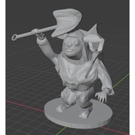 [STL Artist] 3D Print Dota2 Meepo STL File (STL FILE only)