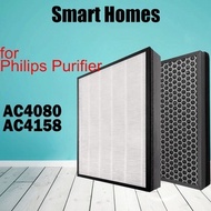 Suitable for PHILIPS PHILIPS AC4080 AC4081 AC4168 Deputy Factory HEPA Activated Carbon Filter