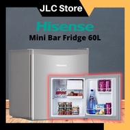【Hisense】Single Door Fridge 60L Mini Fridge - RR60D4AGN(mini bar fridge/mini fridge refrigerators/peti sejuk mini/迷你冰箱)