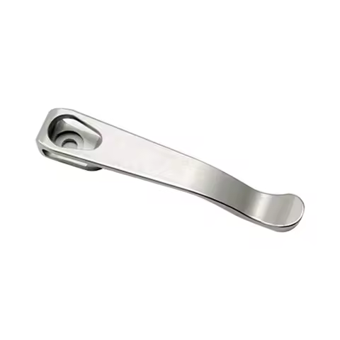 N84R CNC Titanium Knife Deep Carry Pocket Clip Back Clamp For CR Chris Reeve Umnumzaan Sebenza Knive