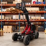 Chinese Electric Pallet Forklift Stacker Electric All Terrain Forklift Portable Small Cargo Electric