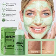 Green Tea Clean Mask Stick Acne Treatment Blackhead Remover Cream Deep Cleansing Pore Brightening Purifying Matcha Clay Mud Mask