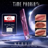 TIME PHORIA - Nebula Velvet Lip Cream Lipmatte Longwear Longlasting Waterproof Lipstick krim Tahan L