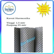 Kawat Harmonika Pagar 1,5 Meter