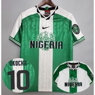 1996 Nigeria Home Retro Soccer Jersey Football short-sleeved jersey football jersey