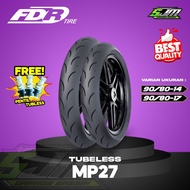 Fdr Mp27 90/80 Tubeless Tire Ring 14 Tubeless Tire for Automatic, Underbone, and Sport