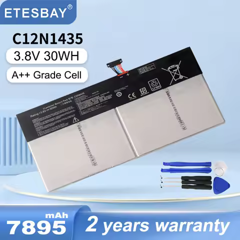 ETESBAY C12N1435 30WH Laptop Battery for ASUS T100HA T100HA-FU006T 10.1-Inch 2 in 1 Touchscreen Seri