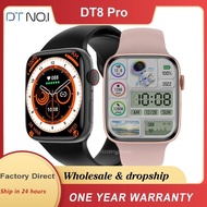 ZZOOI DT8 Pro IWO Smart Watch 2.0 Inch HD Screen NFC GPS Track 45mm Series 8 Bluetooth Call Waterproof With Game Men Women Smartwatch