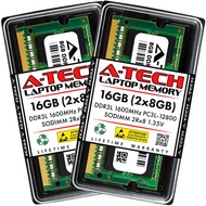 A-Tech 16GB Kit (2x8GB) RAM for ASRock D1800B-ITX, IMB-151, J1900D2Y, J3160DC-ITX, J3455-ITX, N3150-