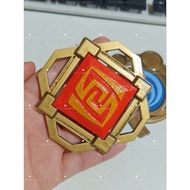 3D Props Fire Element Liyue Geo From Genshin Impact Vison