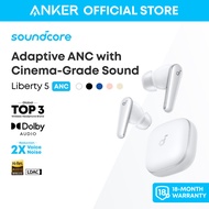 Soundcore by Anker Liberty 5 NC Dolby 3D Bluetooth 5.4, Noise-Cancelling Wireless Earbuds, 2x Strong
