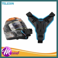 Telesin<XAction=h%Camera?f*Motorcycle~O*Full~l*Face~n*Helmet~f+Chin c+Strap Mount GP-HBM-MT7