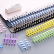 A4 30 Hole Binder Ring Plastic Loose Leaf Binder Strip DIY Journal Cuttable Loose Leaf Binder Ring