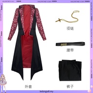 One Piece Hawkeye Mihawk Cosplay Costume Stand Collar Battle Robe Cosplay Anime Role Play Set HYG