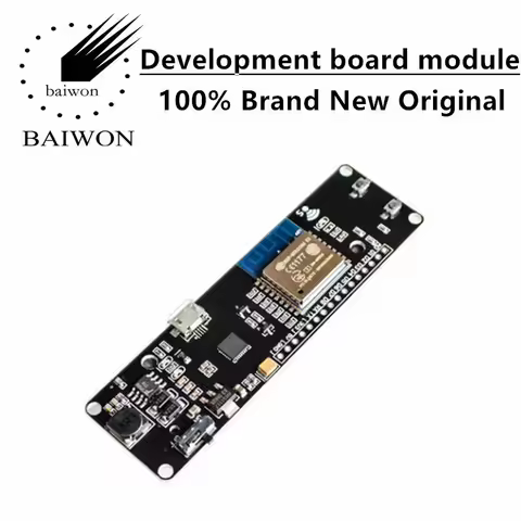 WEMOS ESP-02 motherboard D1 mini WiFi module ESP8266+18650 battery case