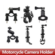 360° Motorcycle Bike Camera Holder Handlebar Mount Bracket 1/4 Metal Stand for GoPro Hero 12 11 10 9 8 7 6 5 DJI Action Cameras