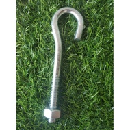 4"/100mm J TYPE FAN HOOK CANGKUK KIPAS SILING JENIS "J"Ceiling Hanger