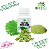 MR Moringa Oleifera Premium Capsules Moringa /Berry /Kelor 60 Biji