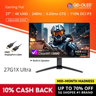 PRISM+ 27G1X ULTRA 27" 240Hz Gaming Flat Monitor [3840 x 2160]
