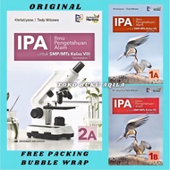 Science Book 1A 1B 2A Class 7 8 SMP/MTs Semester 1 2 Erlangga Independent Curriculum