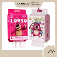 K01_MULTI-FUNCTIONAL STRAWBERRY BEAR FACE TOWEL 200 SHEETS-600G