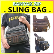 SEAZONN* Sling Bag Men’Sling Bag Women’s Sling Bag Beg Lelaki Shoulder Bag PORTER FASHION SLING BAG*