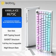 [READY STOCK] Leobog Hi75C Pro Aluminum 75% 81 Keys Trimode Wireless Gasket Mounted Custom Mechanica