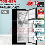 TOSHIBA 530L 2 DOOR INVERTER REFRIGERATOR GR-RT624WE-PGY(22)