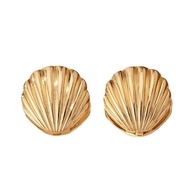 NICE Small Shells Shaped Earring Fashion Studs Earring Vintage Piercing Earring Statement Jewelry Hy