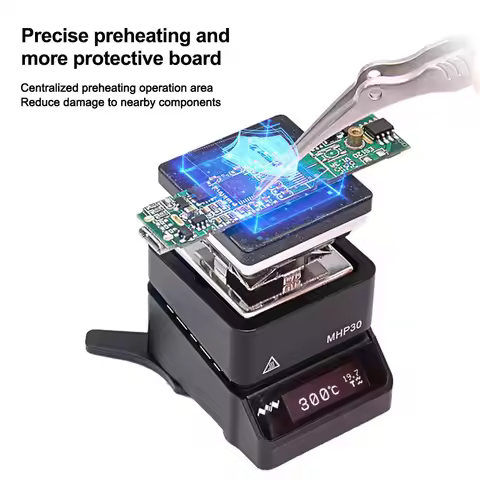 MHP30 PD Mini Hot Plate SMD Preheater Rework Heating Station PCB Board Soldering For Electronic Phon