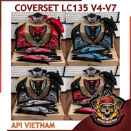Speed Master Coverset Magic Boy LC135 V4 V5 V6 V7 API Vietnam Red White Sky Blue
