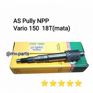 As Pully Puly K59 K36 NPP Vario 150 Led old New 18T (gear) cvt