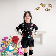 Alice in Wonderland BLACK KIDS Oversize T-Shirt