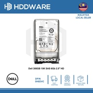 DELL 300GB 15K SAS 2.5 HDD // H8DVC // ST9300653SS // 9SW066-150