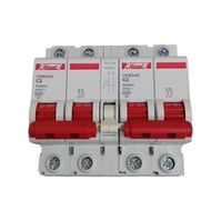 Himel MTS 2A 2Pole 6KAIC 220V Manual Transfer Switch Din Rail Mount Type HDB3WN2C2+HDB3WN2C2+HDB3W63