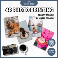 【4R Size】 Photo Printing Premium Cuci Gambar 4R Glossy Matte Good Daze 4R Photo Print 4R Photo Paper