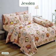 Jessica Cotton mix LD006 ชุดเครื่องนอน ผ้าปูที่นอน ผ้าห่มนวม เจสสิก้า พิมพ์ลาย การ์ตูนลิขสิทธิ์แท้ดีสนีย์ Tsum Tsum ผ้าห่มนวม 60*80นิ้ว One