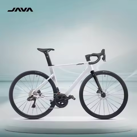 JAVA Road Bike 24 Speed Electronic Transmission Hydraulic Disc Brake Men and Women Bending Handlebar