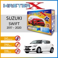 ผ้าคลุมรถ SUZUKI SWIFT 2017-2023 ตรงรุ่น ผ้า HI-PVC อย่างดีหนาพิเศษ ป้องกันแดด ป้องกันฝน ป้องกันฝุ่น