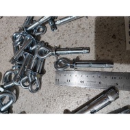 Eye dynabolt M10 x 60 mm Galvanized eye anchor/ Bolt M10x 60mm eye/ Bolt m10x60 mm eye anchor/ Bolt 